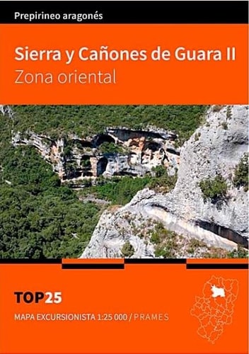 Mapa Top 25 Sierra y Cañones de Guara Ii