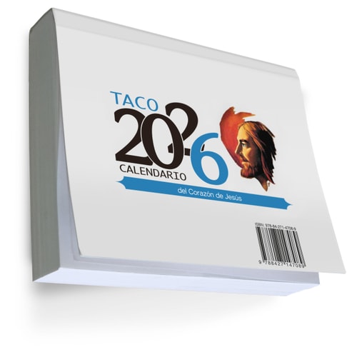 Taco 2026 Sagrado Corazon de Jesus Mesa sin Soporte