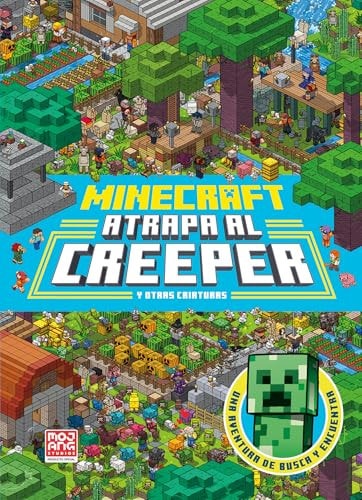 Minecraft Oficial: Atrapa al Creeper (una Aventura de Busca y Encuentra)