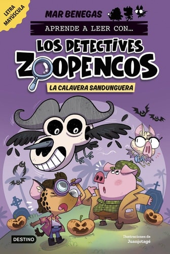 Aprende a Leer con los Detectives Zoopencos 8 la C: En Letra Mayúscula para Aprender a Leer (Libros para Niños a Partir de 5 Años).