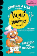 Aprender a Leer en la Escuela de Monstruos 14 - Apestoso pero Delicioso: En Letra Mayuscula para Aprender a Leer (Libros para Niños a Partir de 5 Años)