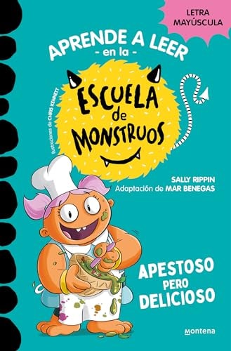 Aprender a Leer en la Escuela de Monstruos 14 - Apestoso pero Delicioso: En Letra Mayuscula para Aprender a Leer (Libros para Niños a Partir de 5 Años)