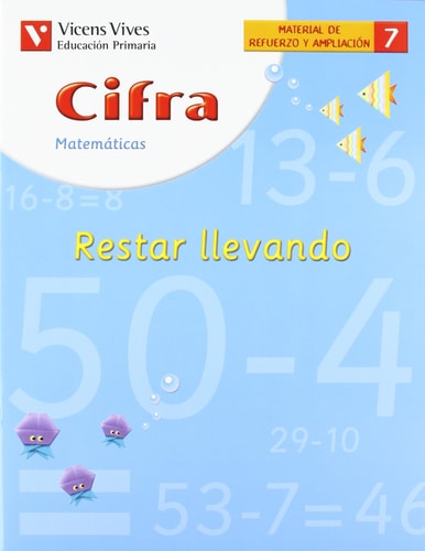 Cifra Matematicas 7 Restar Llevando