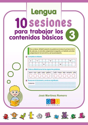 10 Sesiones para Trabajar Contenidos Basicos 3 Matematicas