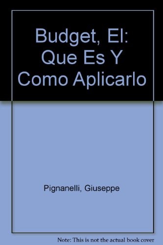 El Budget que es y Como Aplicarlo