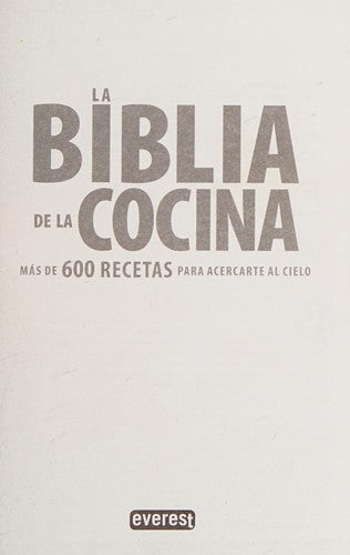 La Biblia de la Cocina
