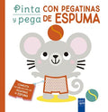 Pinta y Pega con Pegatinas de Espuma. Rojo