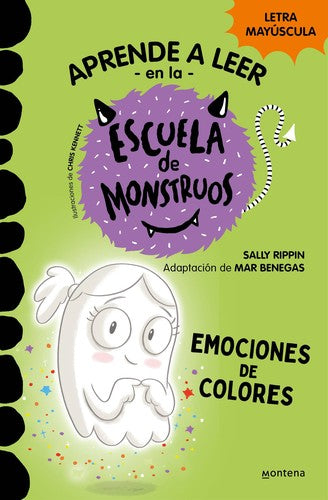 Aprender a Leer en la Escuela de Monstruos 8 - Emo: En Letra Mayúscula para Aprender a Leer (Libros para Niños a Partir de 5 Años)