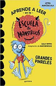 Aprender a Leer en la Escuela de Monstruos 4 Grand: En Letra Mayúscula para Aprender a Leer (Libros para Niños a Partir de 5 Años)